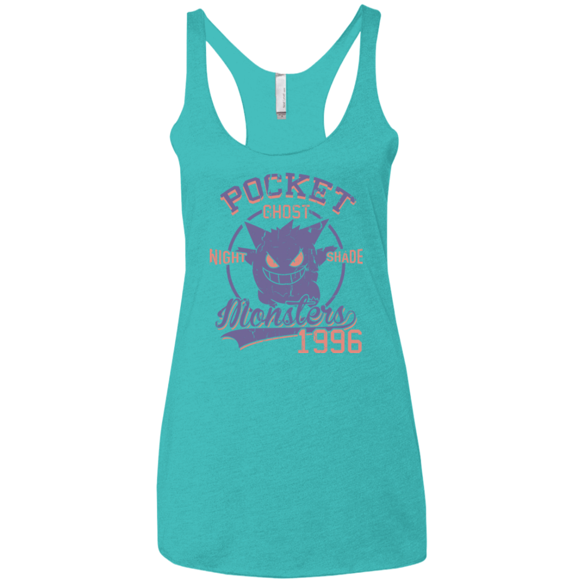 T-Shirts Tahiti Blue / X-Small Night Shade Women's Triblend Racerback Tank