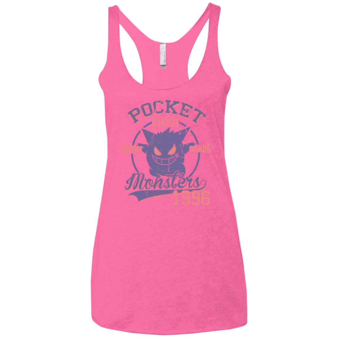 T-Shirts Vintage Pink / X-Small Night Shade Women's Triblend Racerback Tank