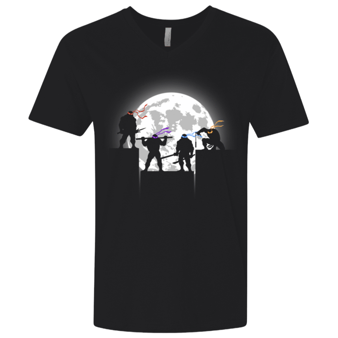 T-Shirts Black / X-Small Night Shadows Men's Premium V-Neck