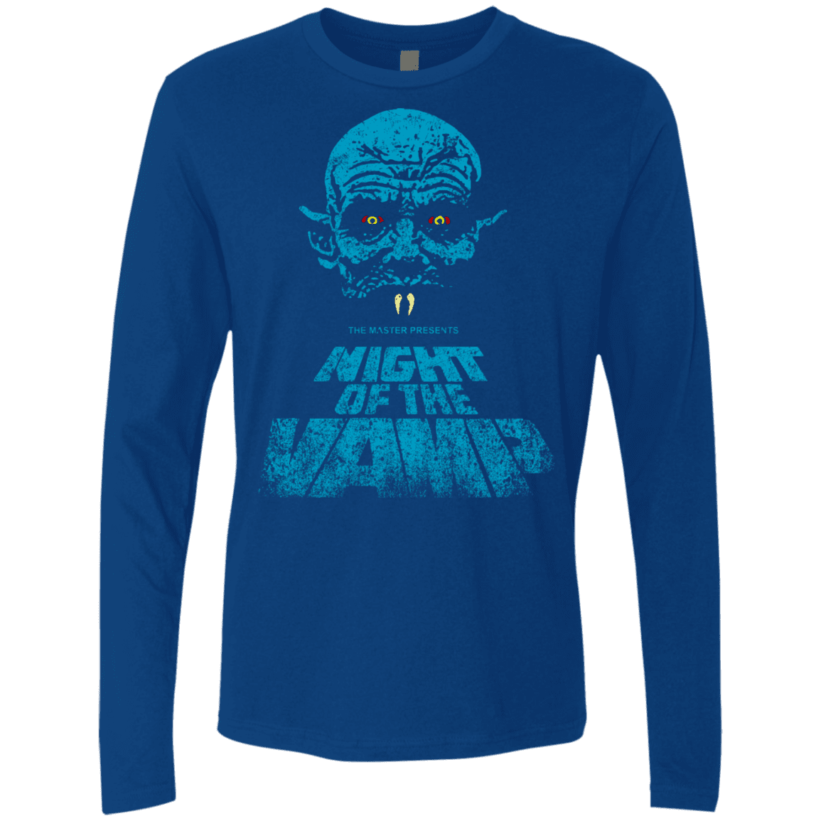 T-Shirts Royal / S Night Vamp Men's Premium Long Sleeve