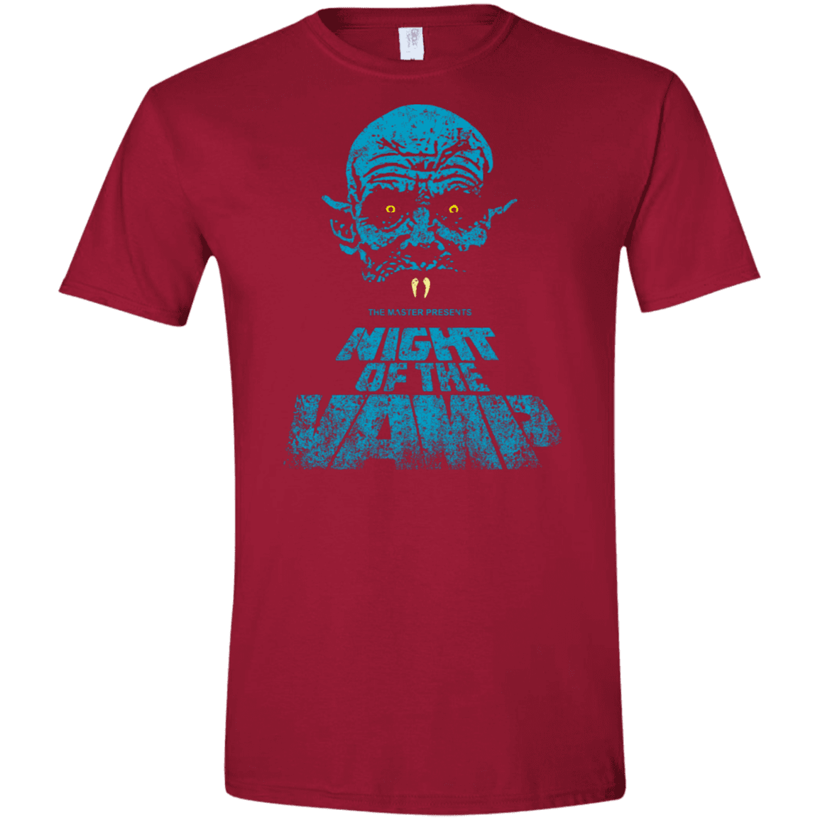 T-Shirts Cardinal Red / S Night Vamp Men's Semi-Fitted Softstyle