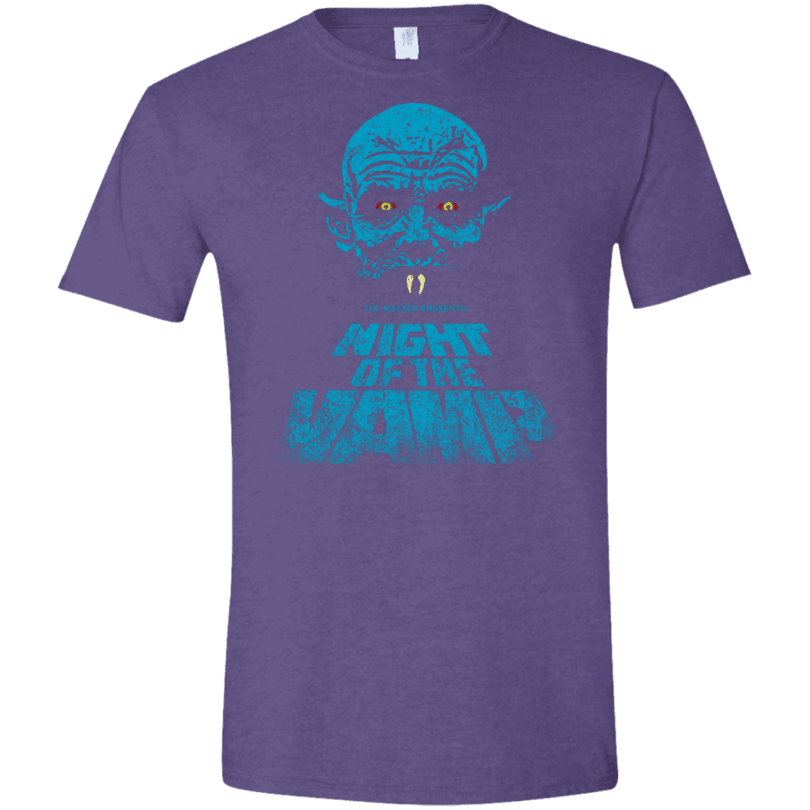 T-Shirts Heather Purple / S Night Vamp Men's Semi-Fitted Softstyle
