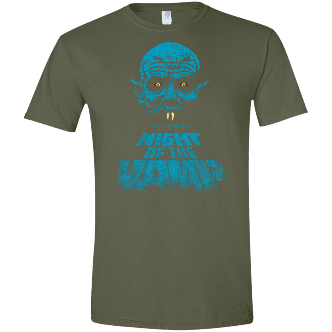 T-Shirts Military Green / S Night Vamp Men's Semi-Fitted Softstyle