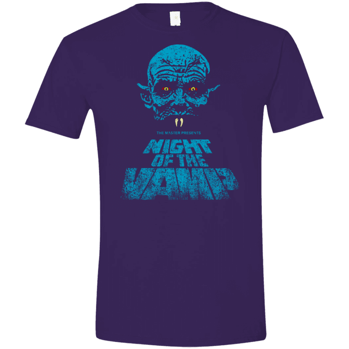 T-Shirts Purple / S Night Vamp Men's Semi-Fitted Softstyle