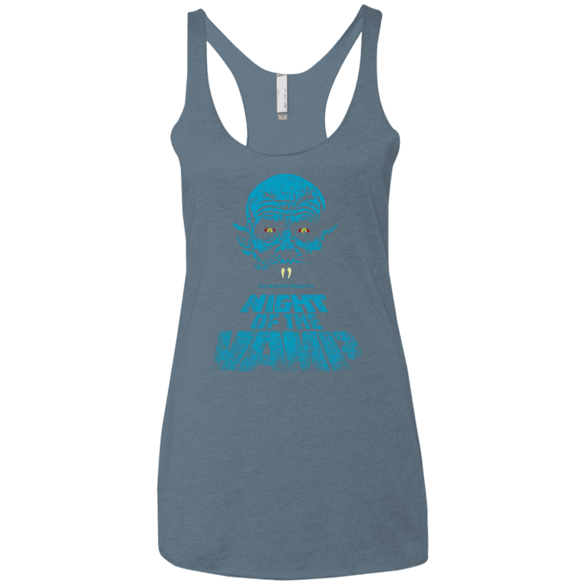 T-Shirts Indigo / X-Small Night Vamp Women's Triblend Racerback Tank