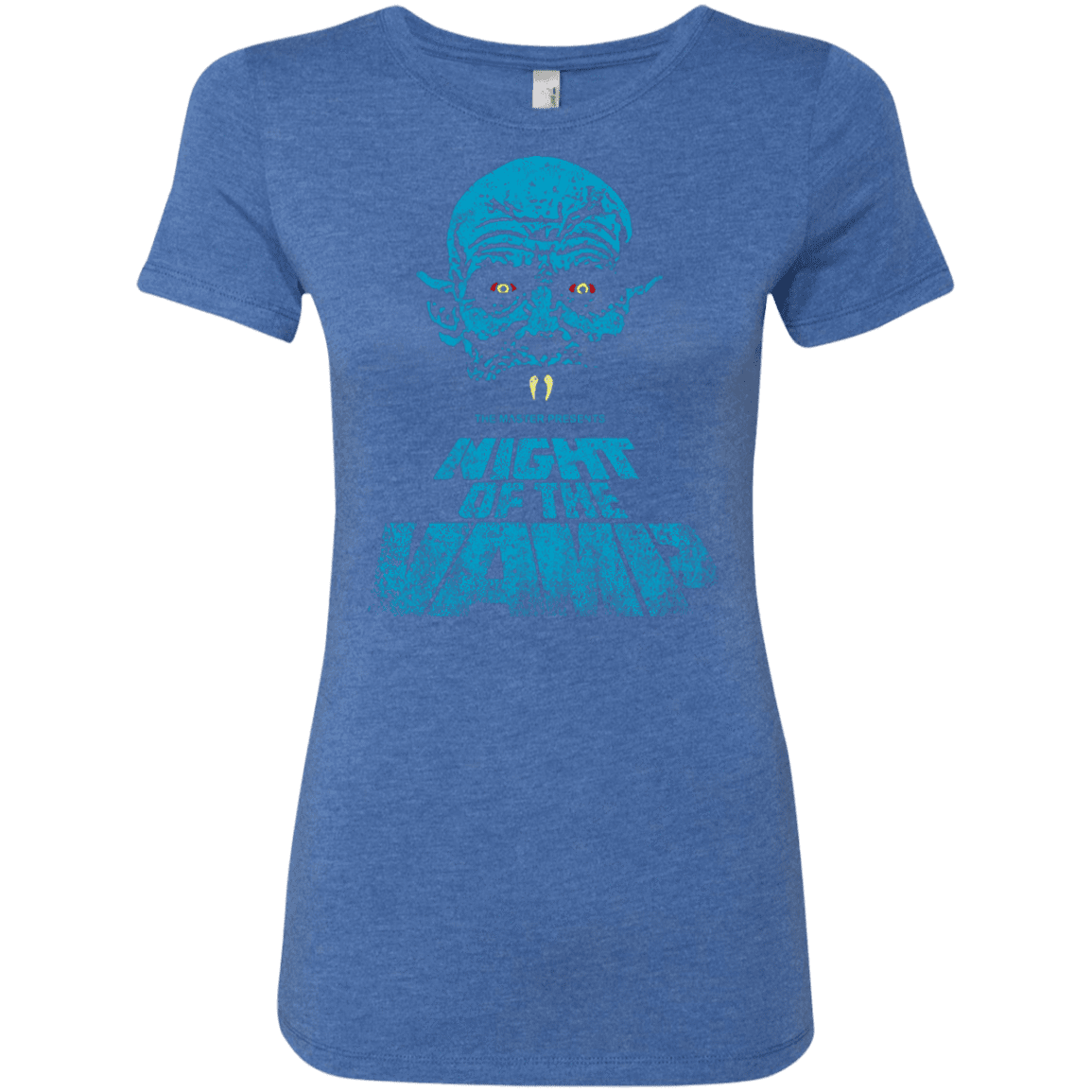 T-Shirts Vintage Royal / S Night Vamp Women's Triblend T-Shirt