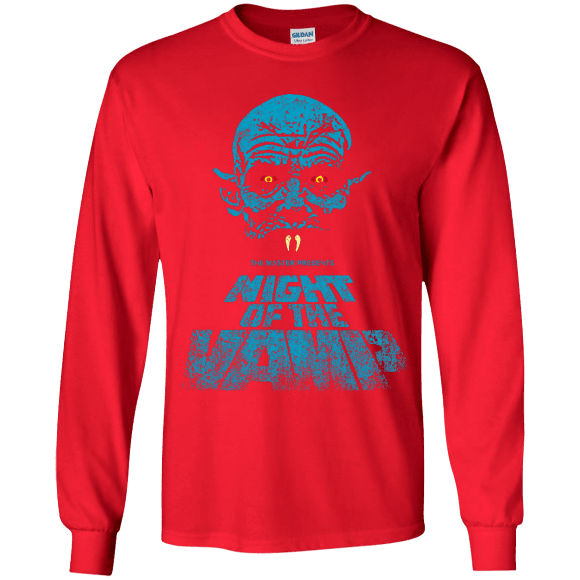 T-Shirts Red / YS Night Vamp Youth Long Sleeve T-Shirt