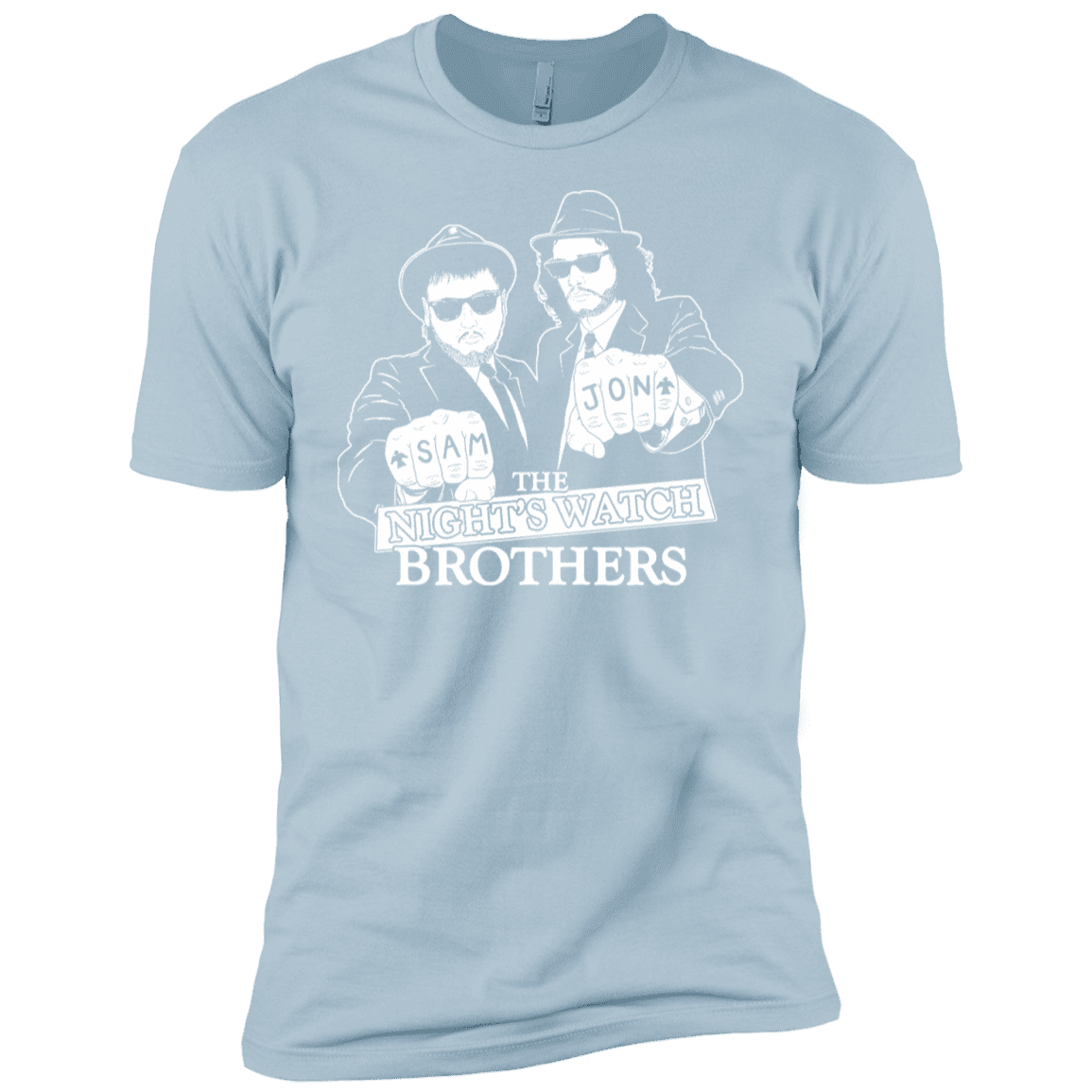 T-Shirts Light Blue / YXS Night Watch Brothers Boys Premium T-Shirt