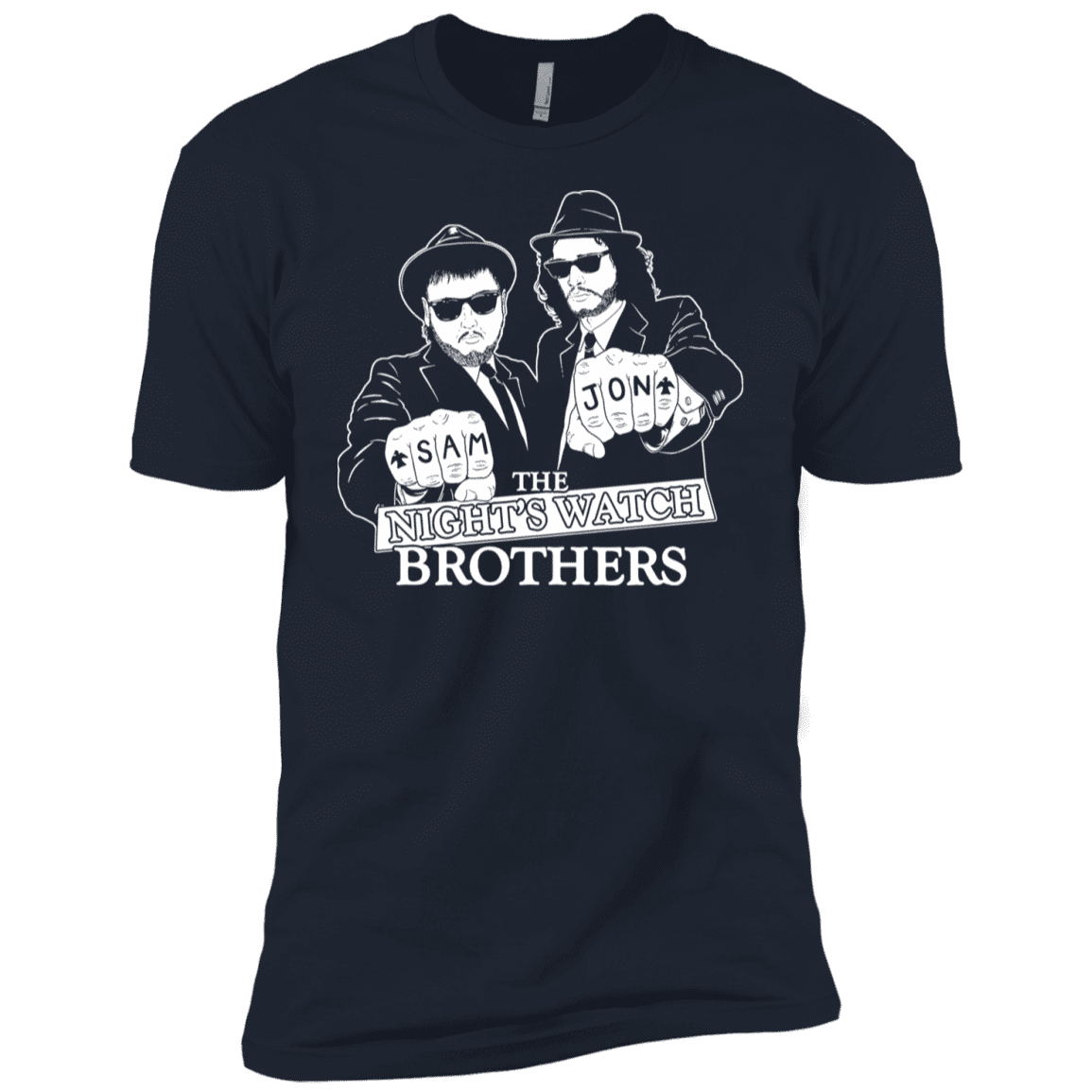 T-Shirts Midnight Navy / YXS Night Watch Brothers Boys Premium T-Shirt