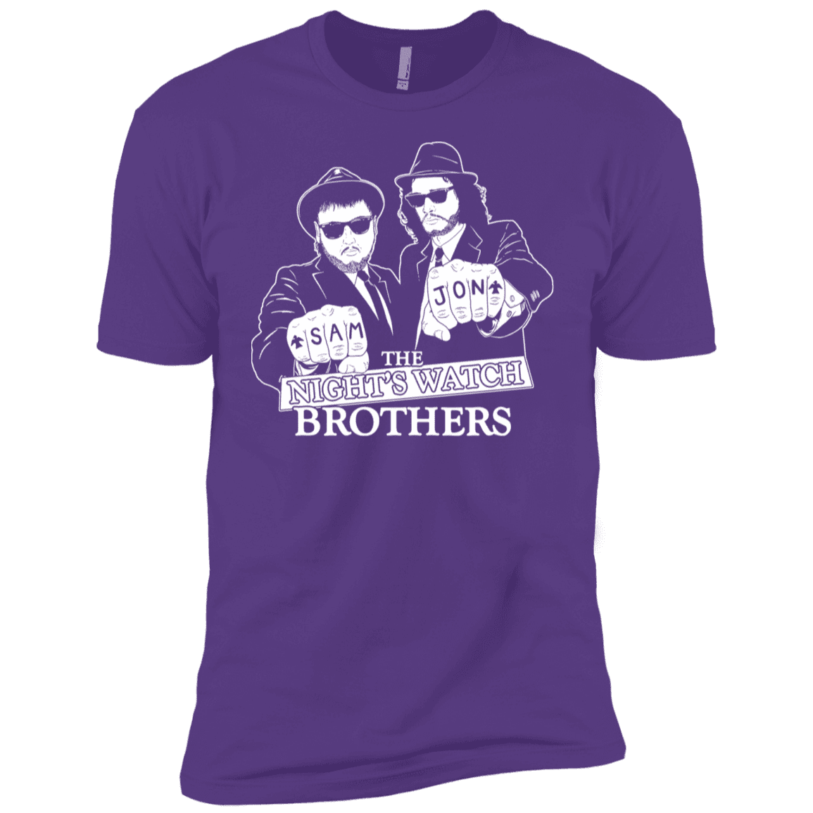 T-Shirts Purple Rush / YXS Night Watch Brothers Boys Premium T-Shirt