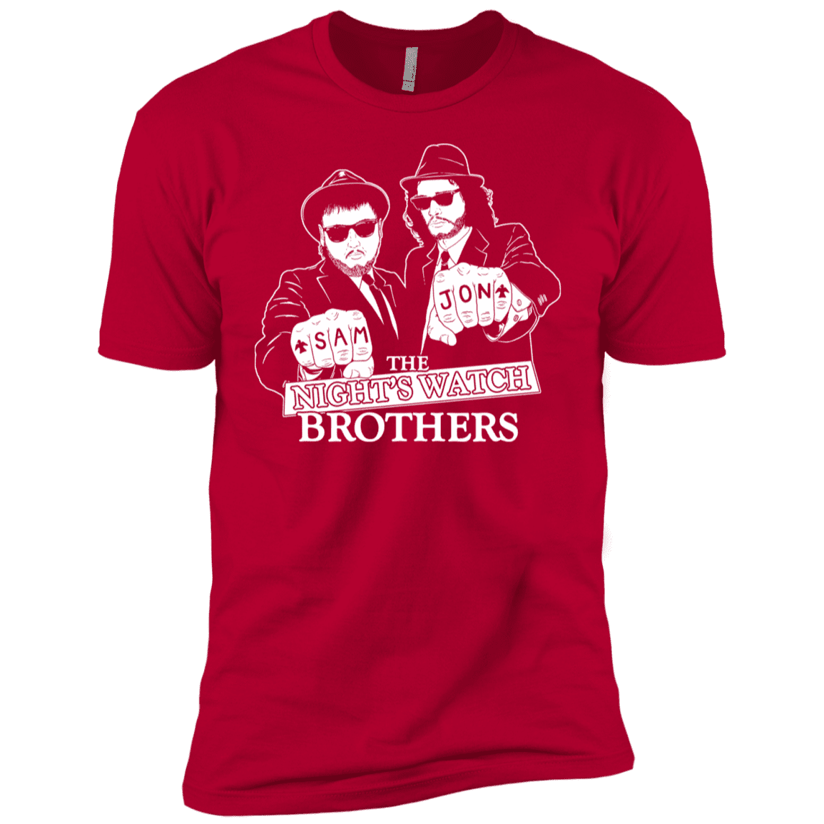 T-Shirts Red / YXS Night Watch Brothers Boys Premium T-Shirt
