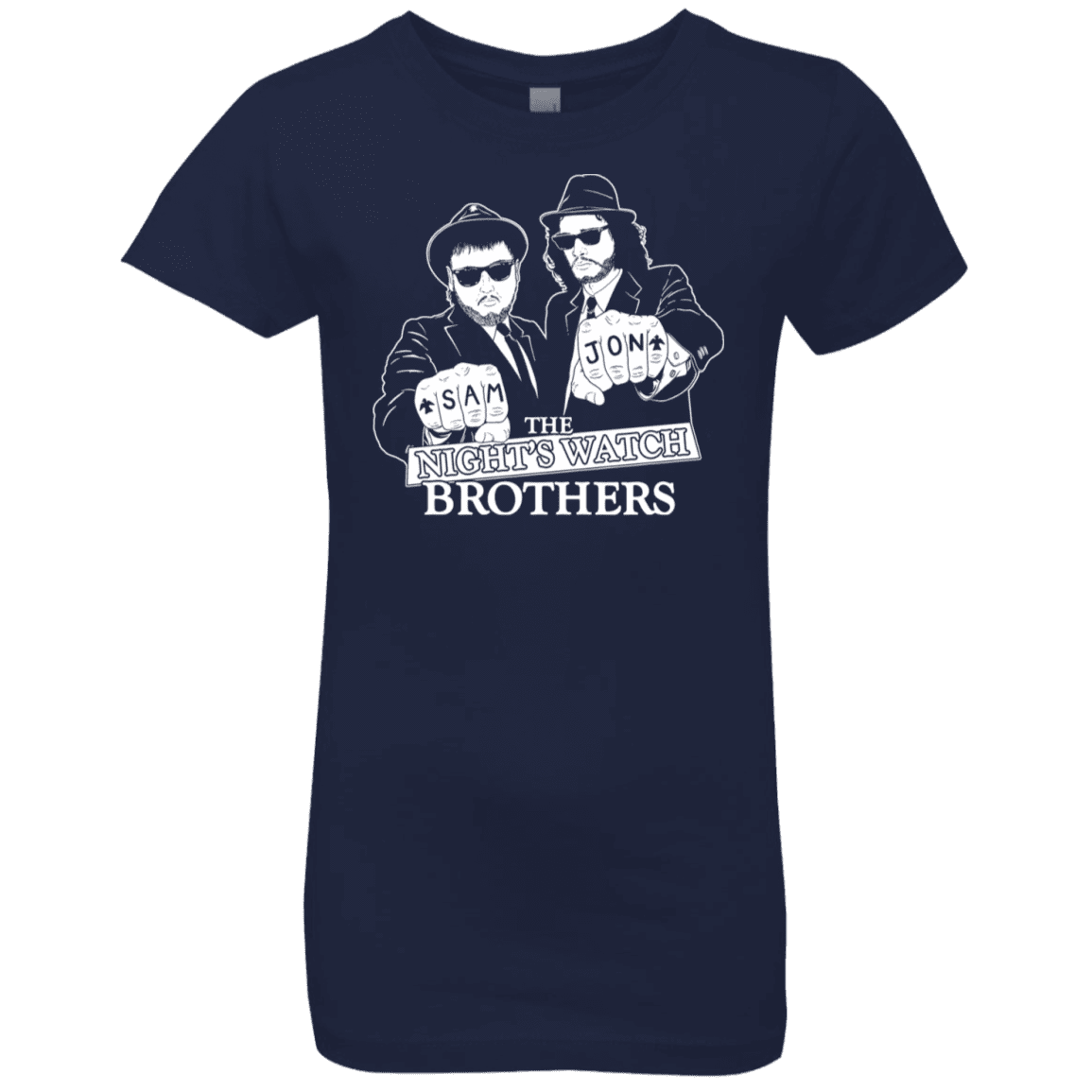 T-Shirts Midnight Navy / YXS Night Watch Brothers Girls Premium T-Shirt