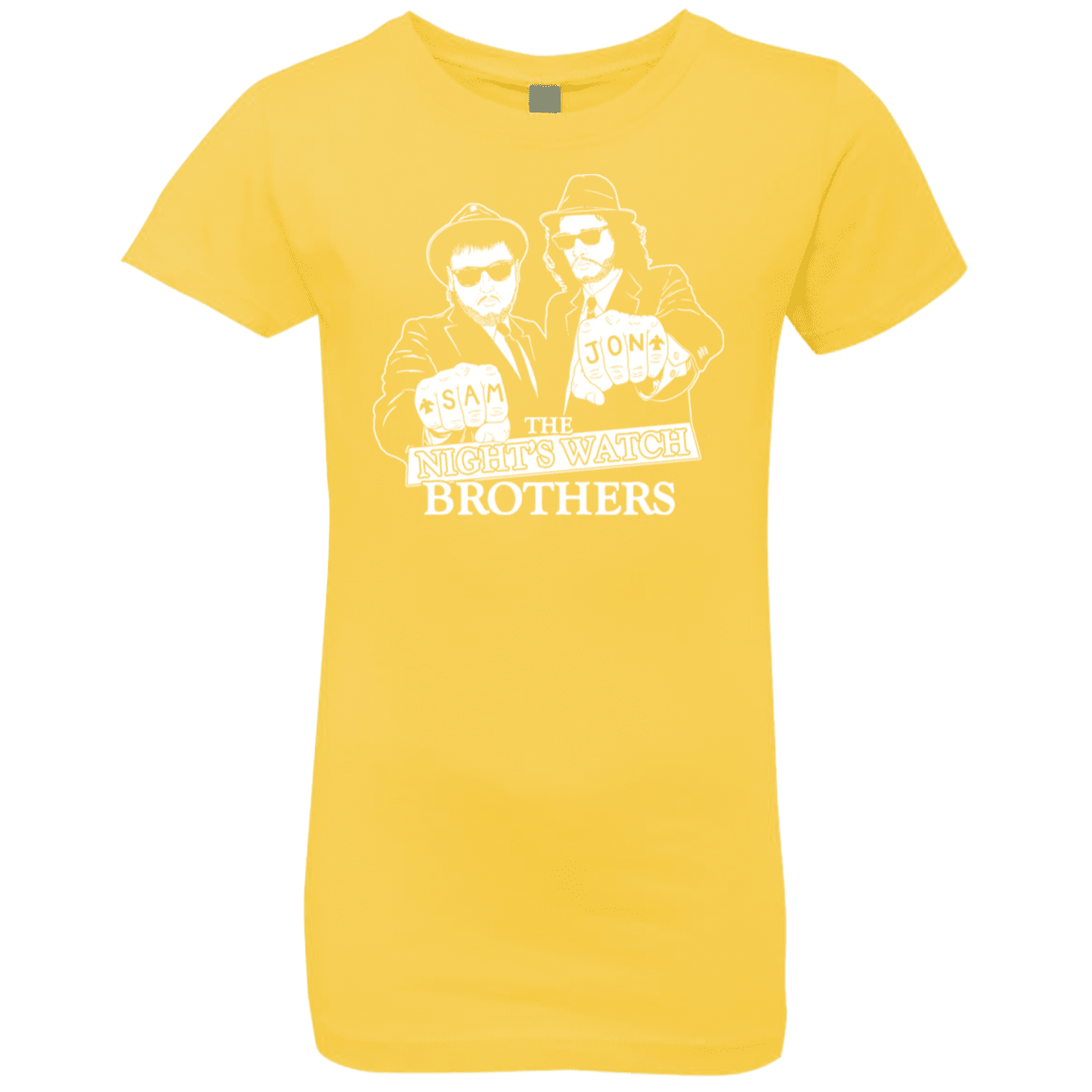 T-Shirts Vibrant Yellow / YXS Night Watch Brothers Girls Premium T-Shirt