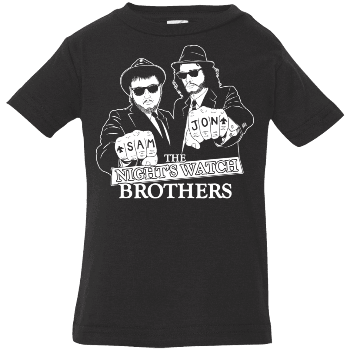 T-Shirts Black / 6 Months Night Watch Brothers Infant Premium T-Shirt