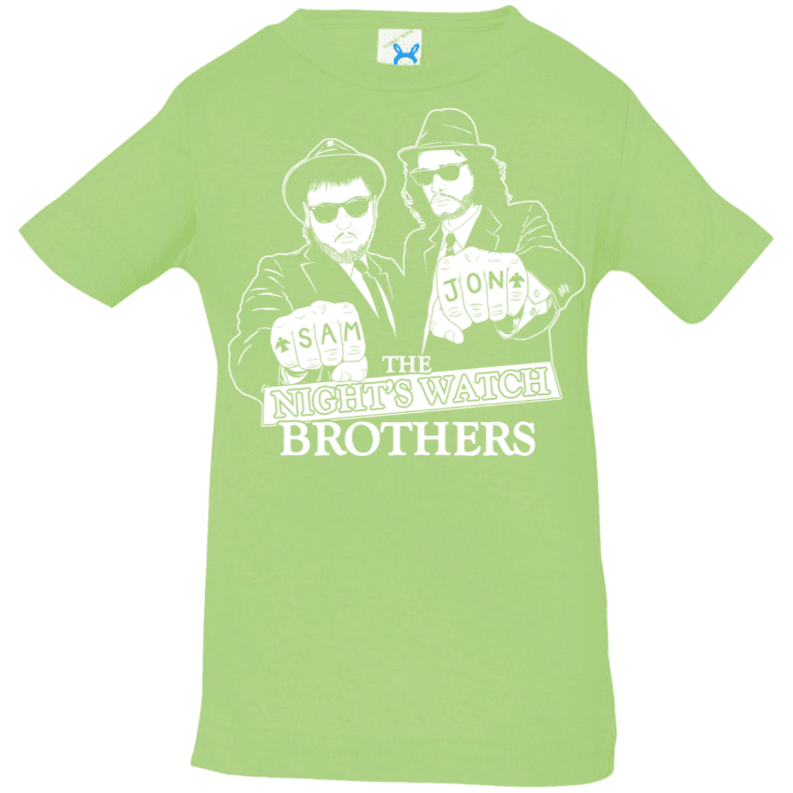 T-Shirts Key Lime / 6 Months Night Watch Brothers Infant Premium T-Shirt