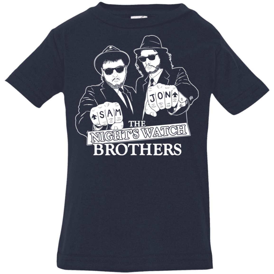 T-Shirts Navy / 6 Months Night Watch Brothers Infant Premium T-Shirt