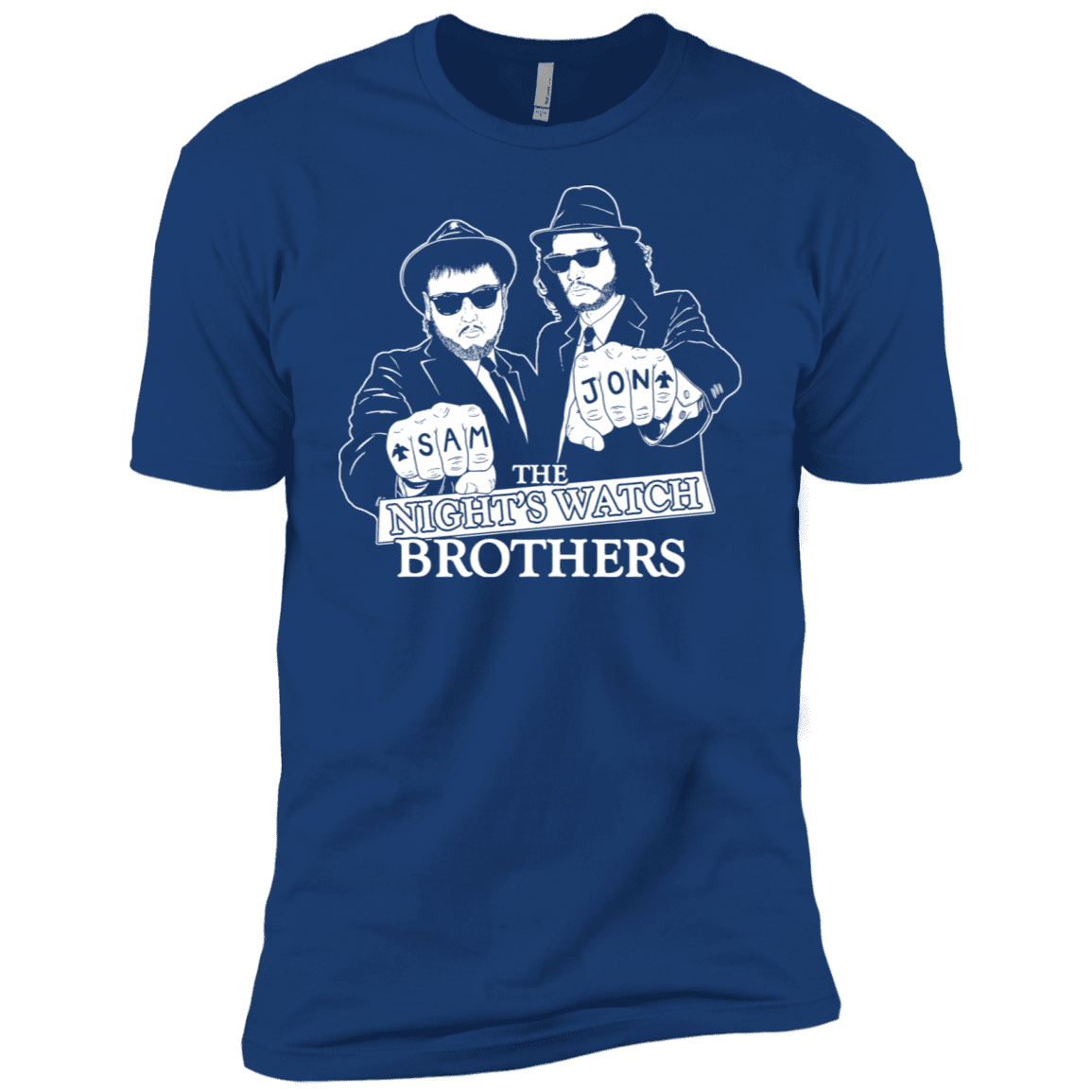 T-Shirts Royal / X-Small Night Watch Brothers Men's Premium T-Shirt