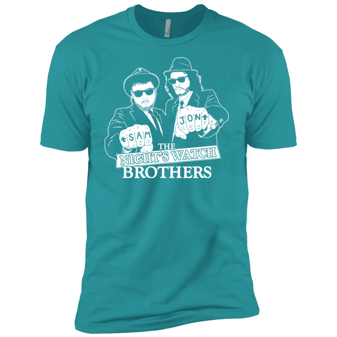 T-Shirts Tahiti Blue / X-Small Night Watch Brothers Men's Premium T-Shirt