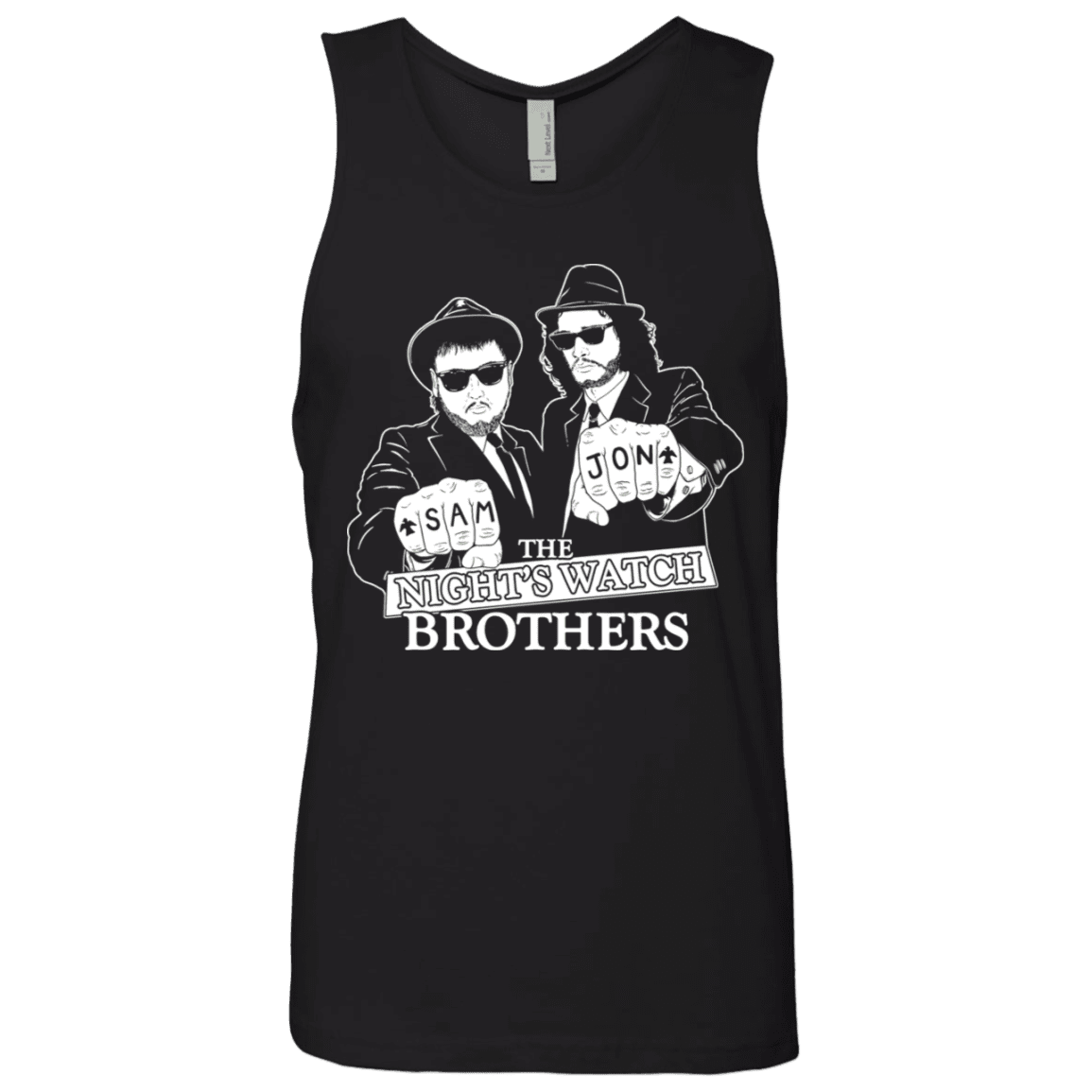 T-Shirts Black / S Night Watch Brothers Men's Premium Tank Top