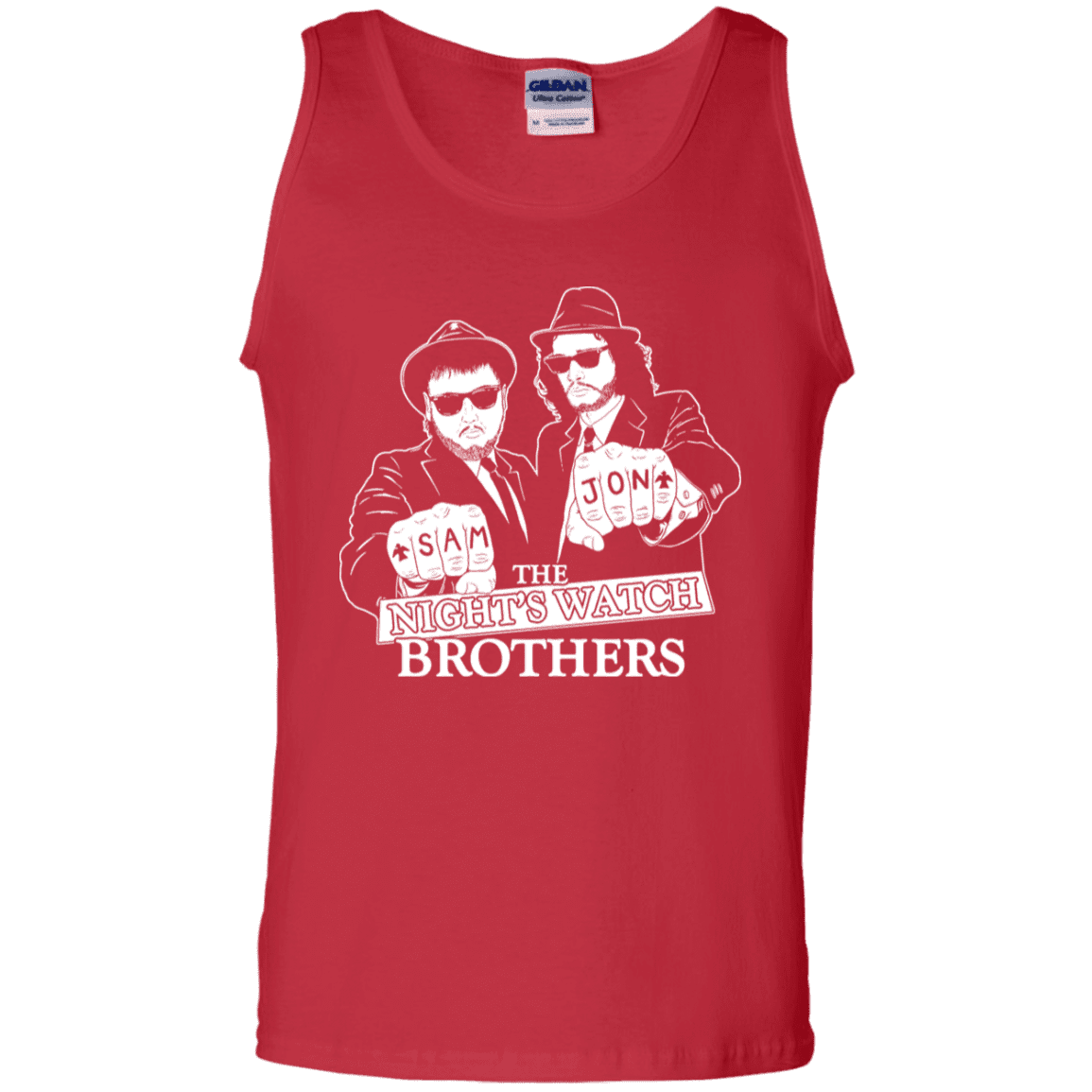 T-Shirts Red / S Night Watch Brothers Men's Tank Top