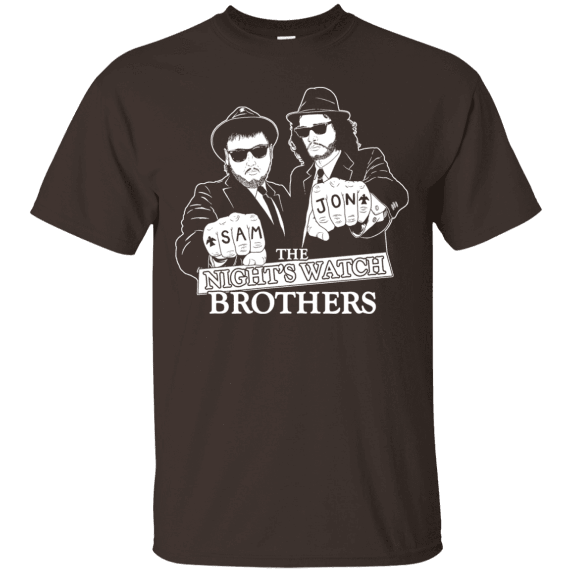 T-Shirts Dark Chocolate / S Night Watch Brothers T-Shirt