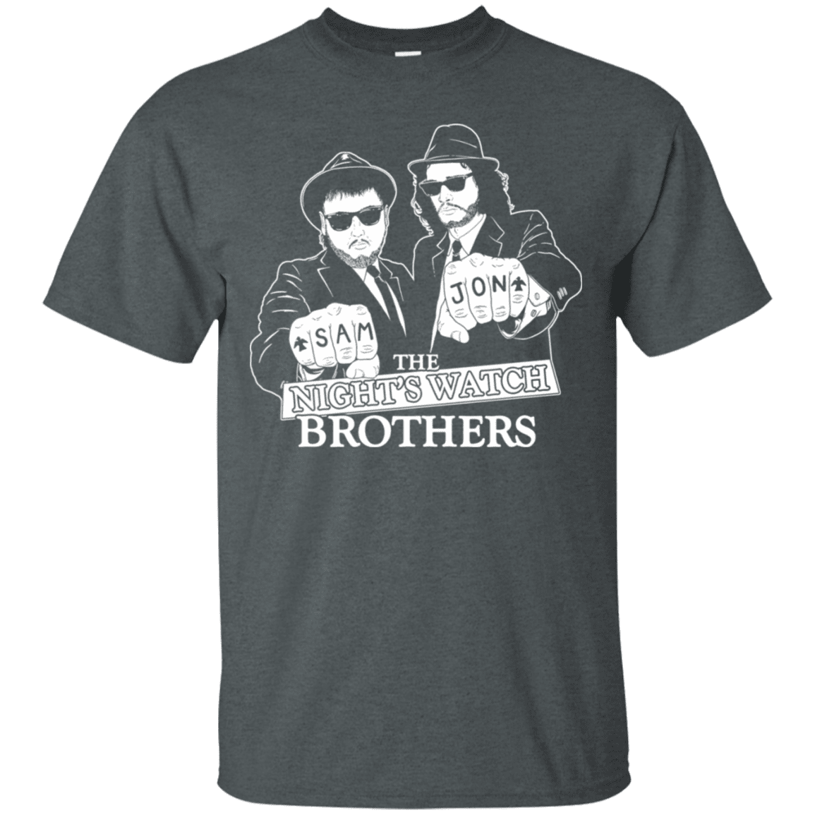 T-Shirts Dark Heather / S Night Watch Brothers T-Shirt