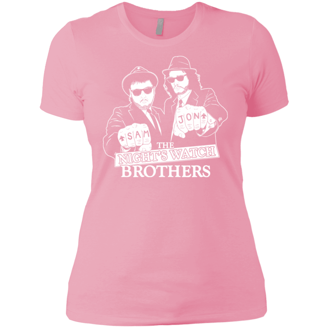 T-Shirts Light Pink / X-Small Night Watch Brothers Women's Premium T-Shirt