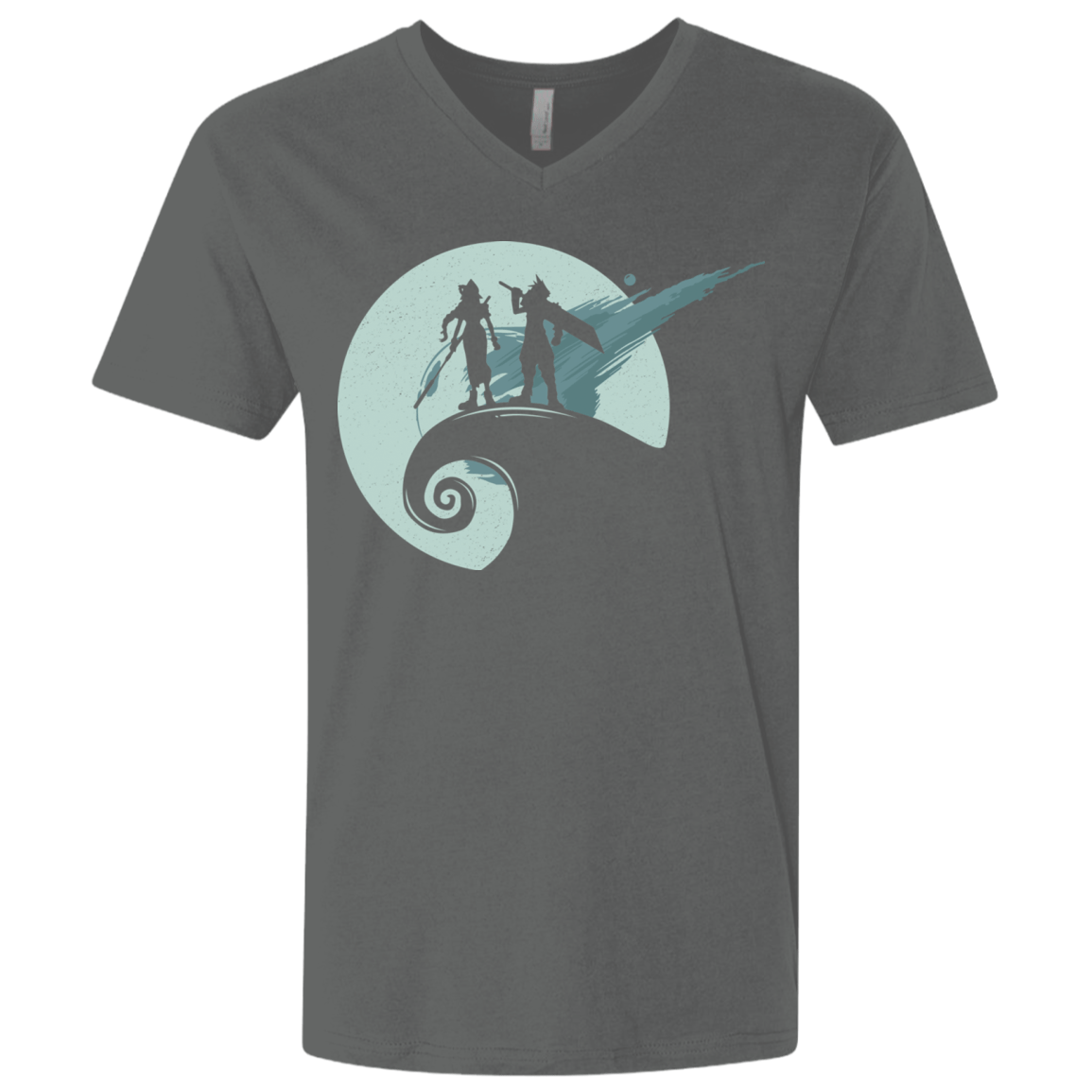 T-Shirts Heavy Metal / X-Small Nightmare Before Fantasy Men's Premium V-Neck