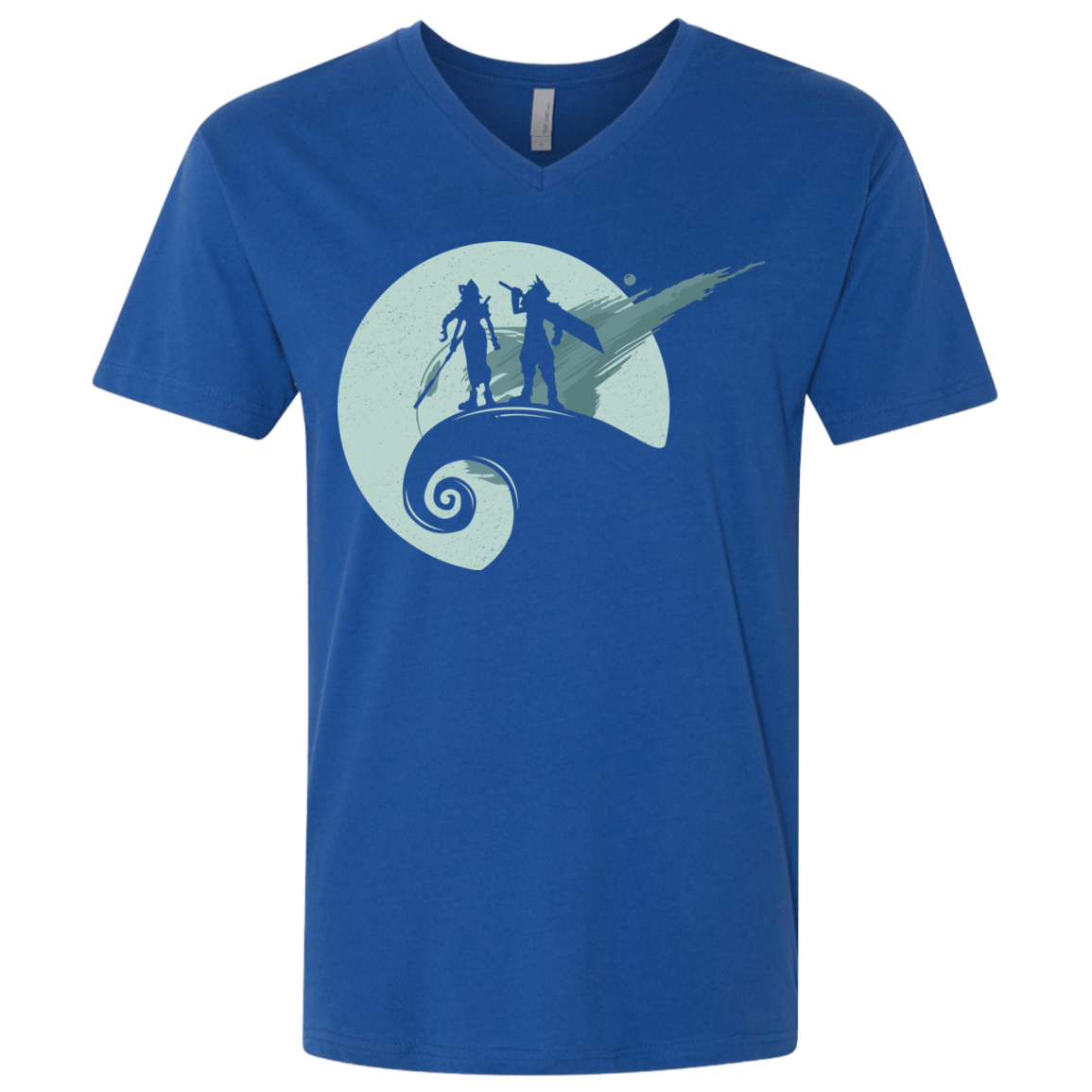 T-Shirts Royal / X-Small Nightmare Before Fantasy Men's Premium V-Neck