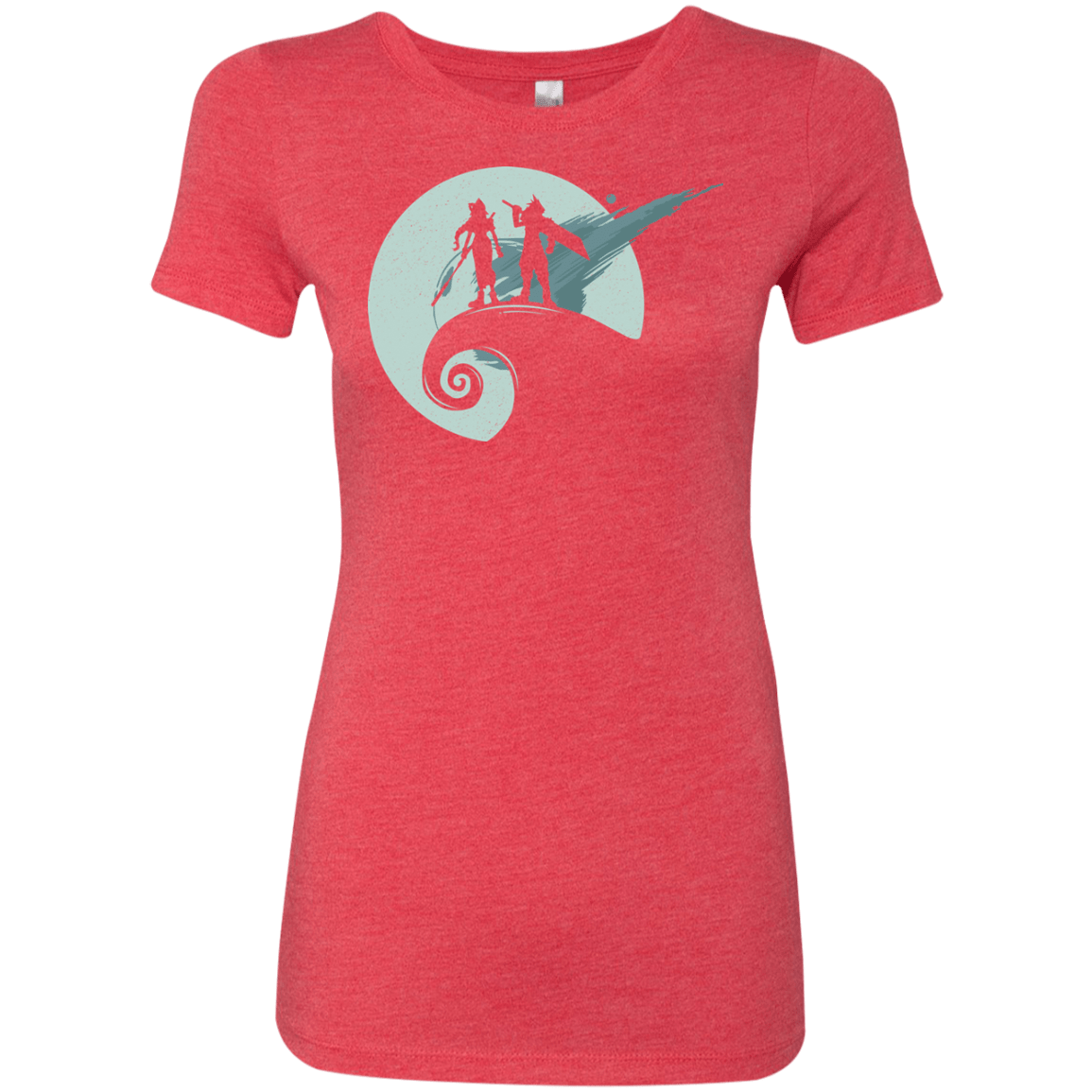 T-Shirts Vintage Red / Small Nightmare Before Fantasy Women's Triblend T-Shirt