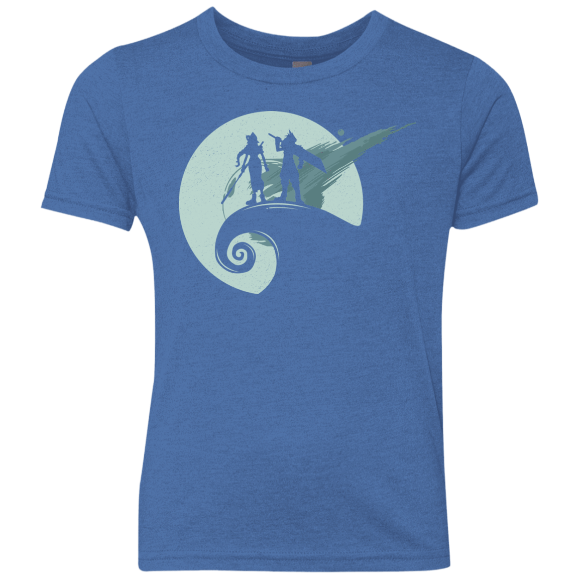 T-Shirts Vintage Royal / YXS Nightmare Before Fantasy Youth Triblend T-Shirt