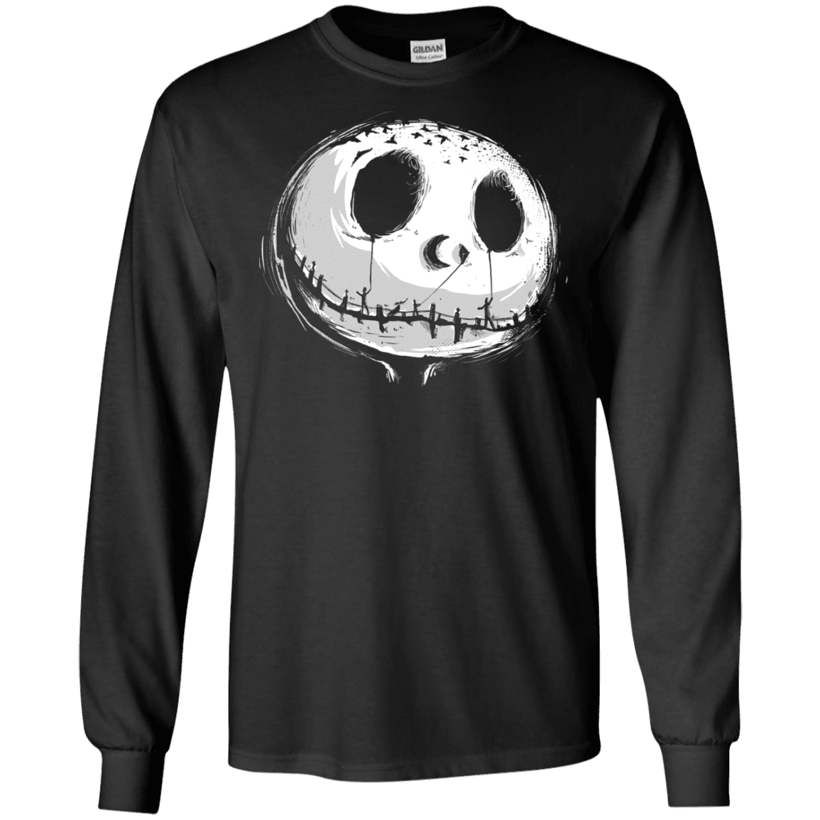 T-Shirts Black / S Nightmare Men's Long Sleeve T-Shirt