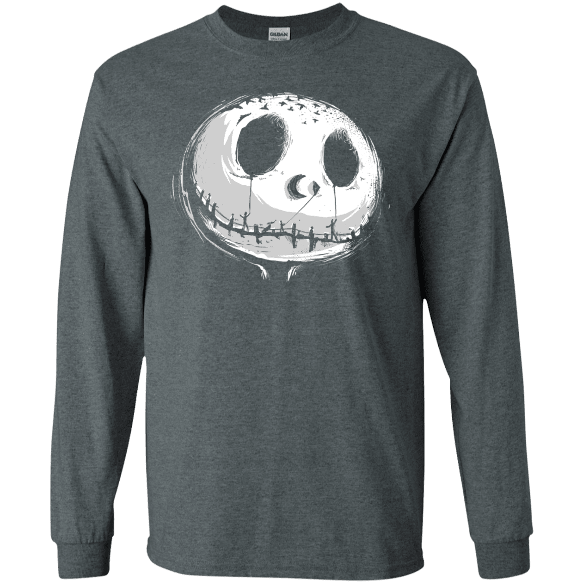 T-Shirts Dark Heather / S Nightmare Men's Long Sleeve T-Shirt