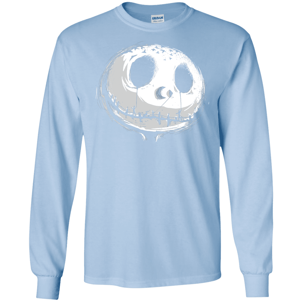 T-Shirts Light Blue / S Nightmare Men's Long Sleeve T-Shirt