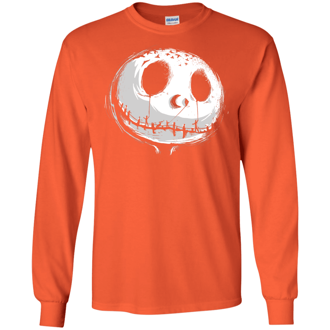 T-Shirts Orange / S Nightmare Men's Long Sleeve T-Shirt