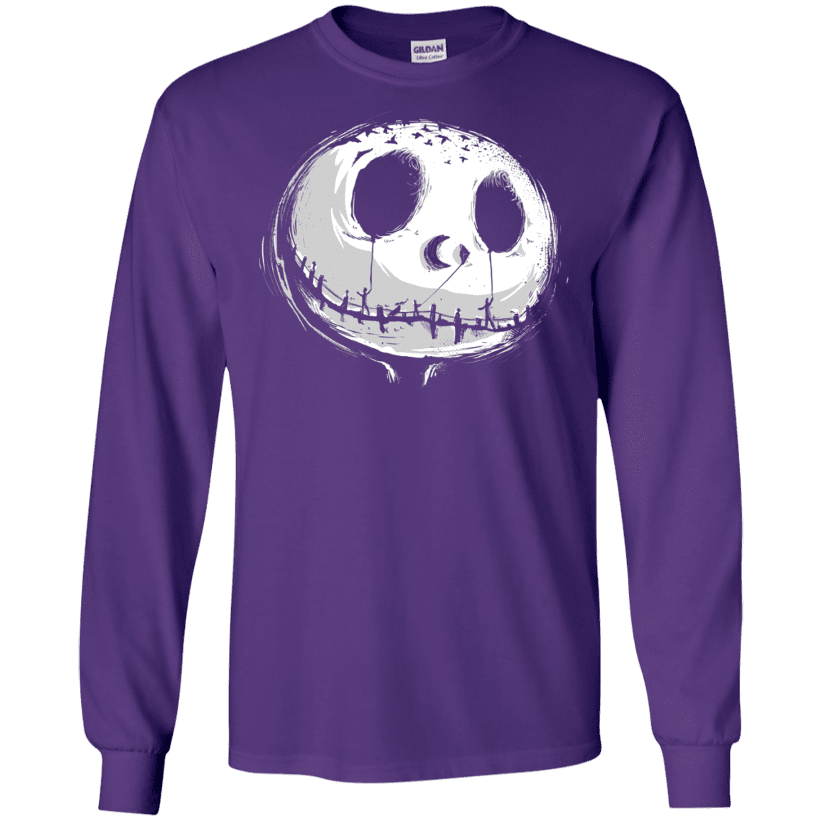 T-Shirts Purple / S Nightmare Men's Long Sleeve T-Shirt
