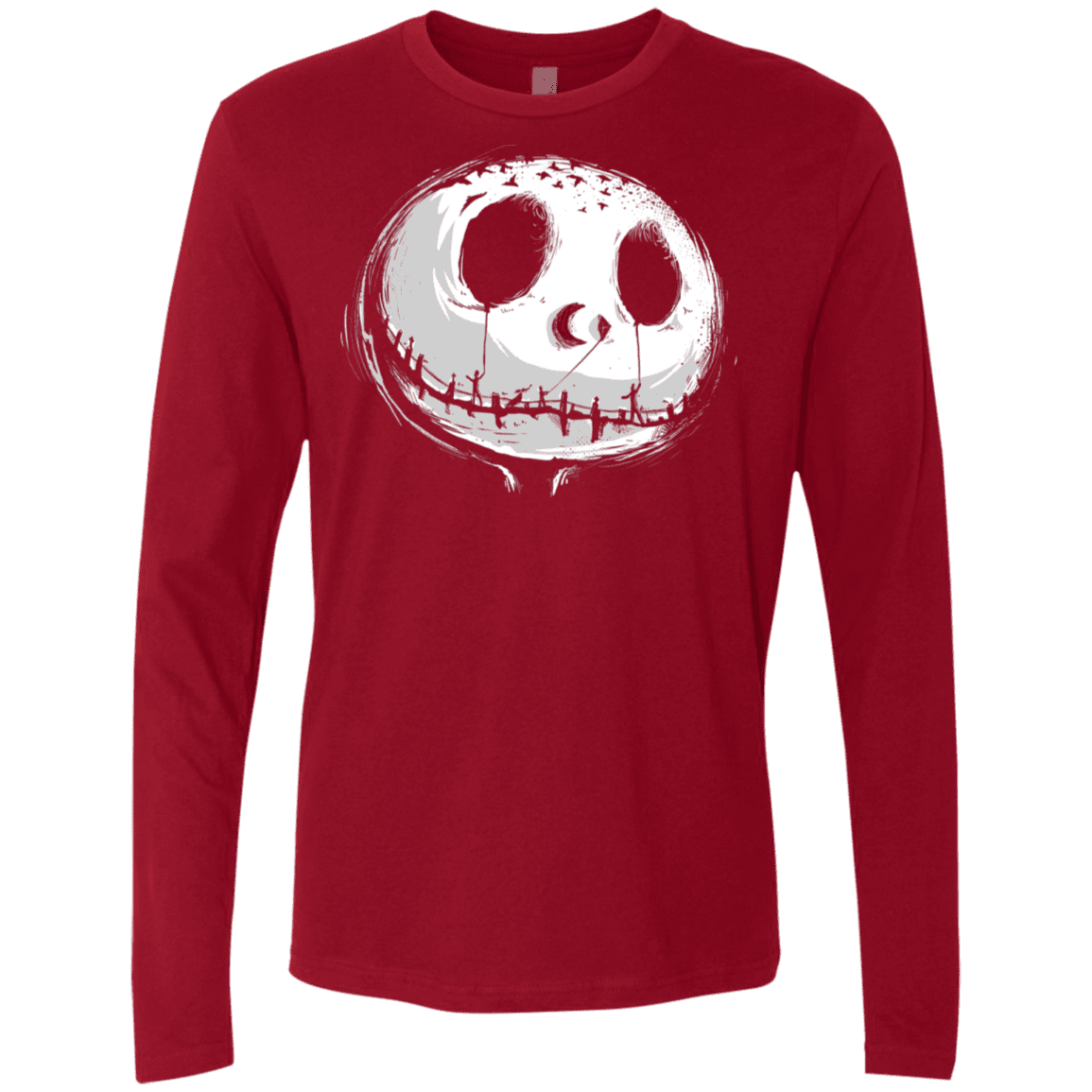 T-Shirts Cardinal / S Nightmare Men's Premium Long Sleeve