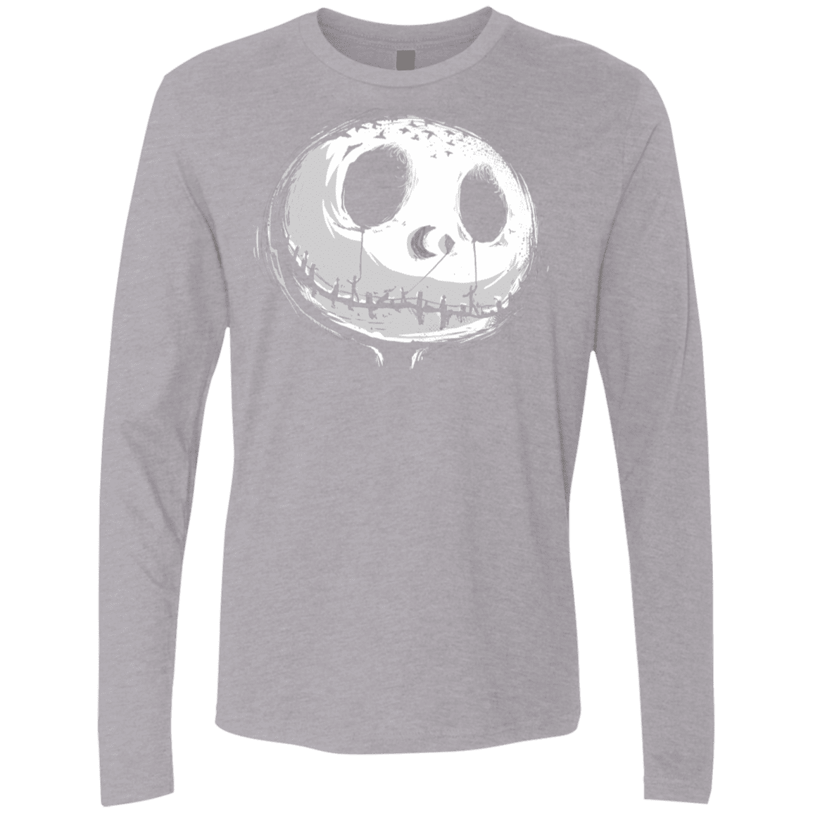 T-Shirts Heather Grey / S Nightmare Men's Premium Long Sleeve