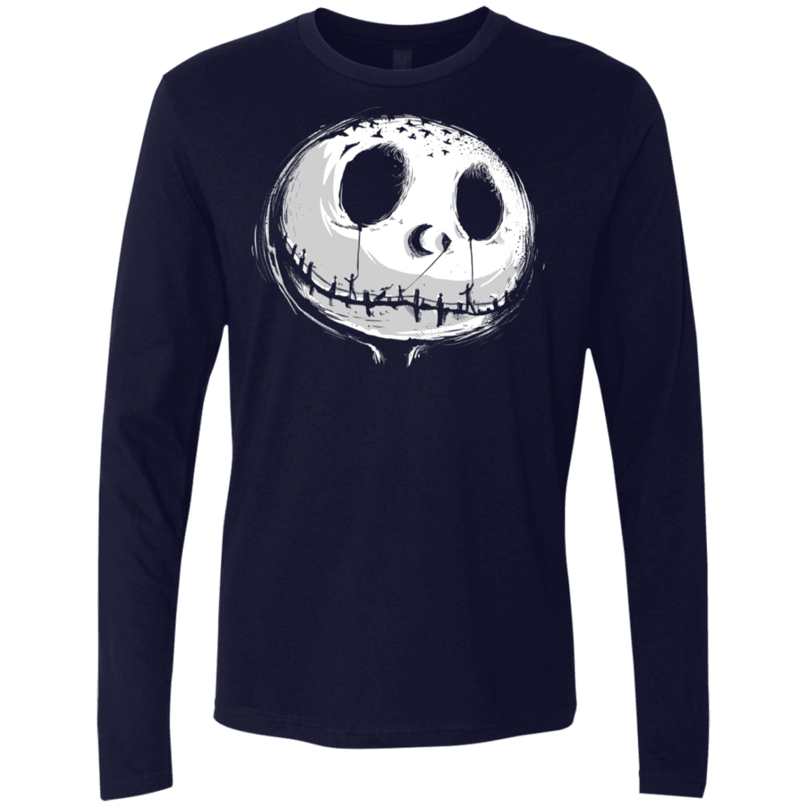 T-Shirts Midnight Navy / S Nightmare Men's Premium Long Sleeve