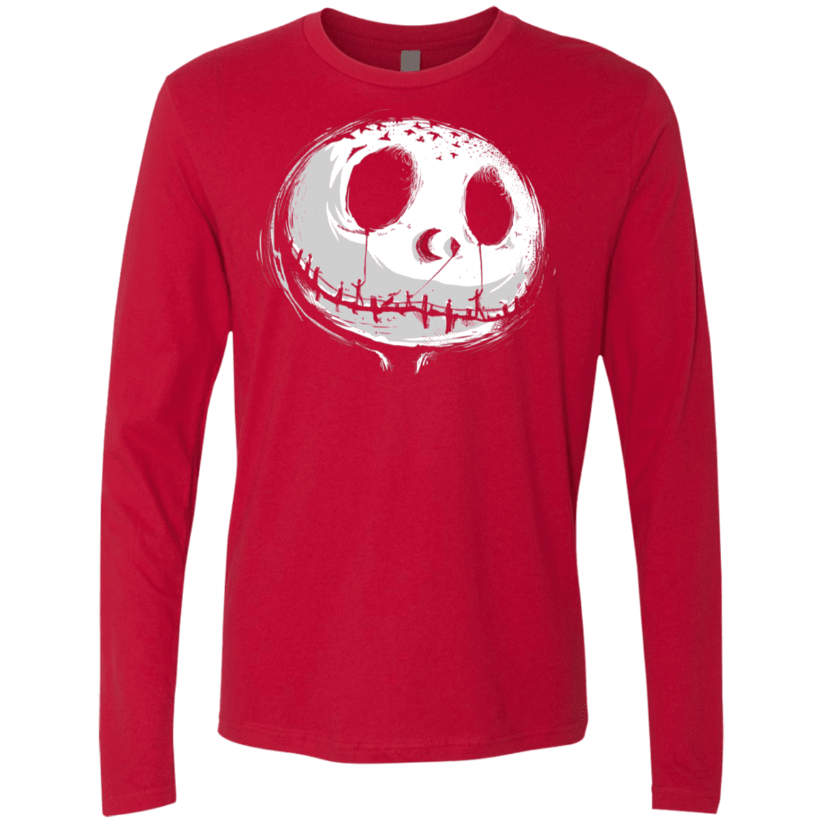 T-Shirts Red / S Nightmare Men's Premium Long Sleeve