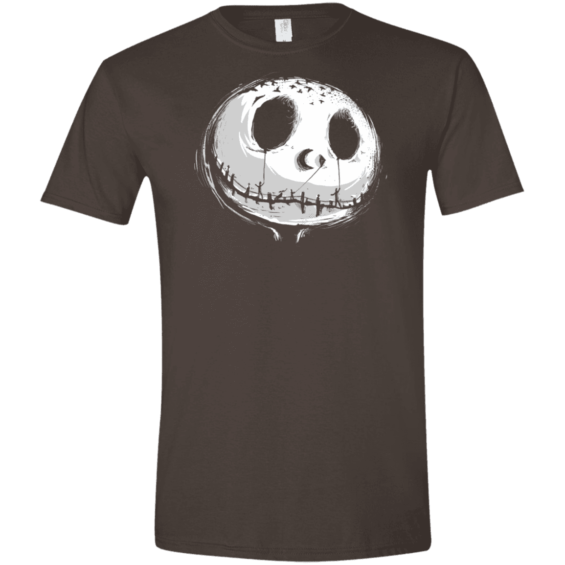 T-Shirts Dark Chocolate / S Nightmare Men's Semi-Fitted Softstyle