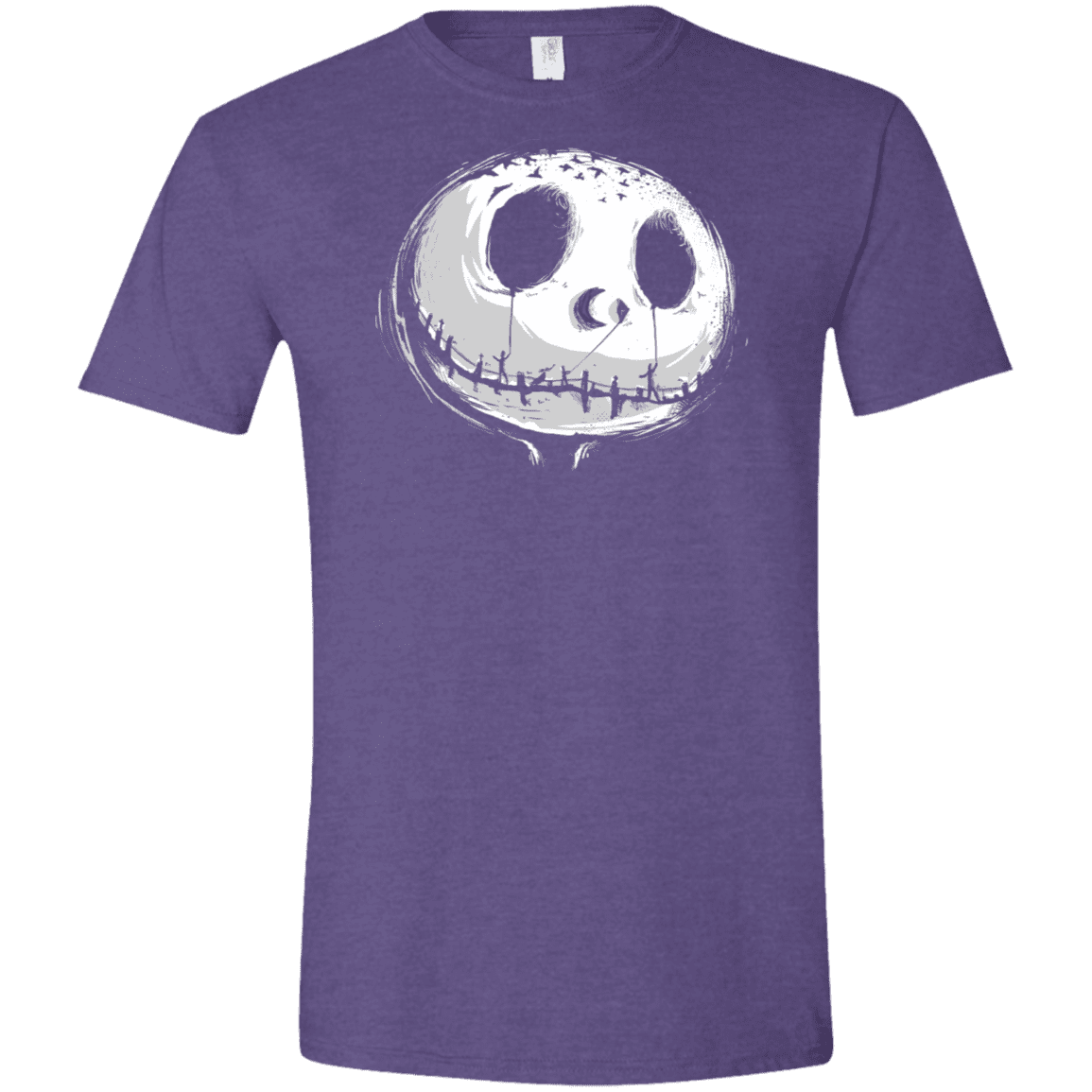 T-Shirts Heather Purple / S Nightmare Men's Semi-Fitted Softstyle