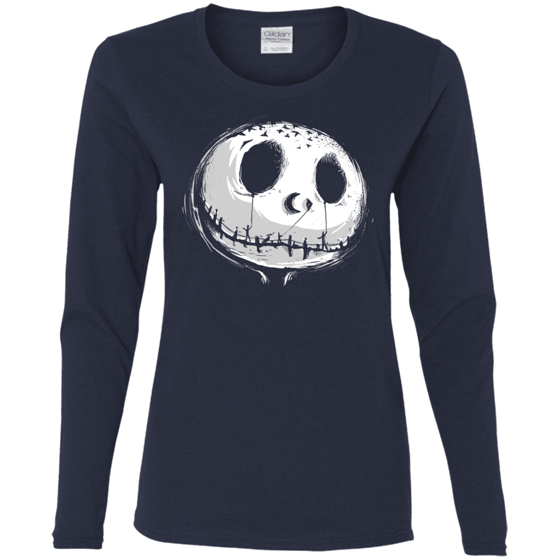 T-Shirts Navy / S Nightmare Women's Long Sleeve T-Shirt