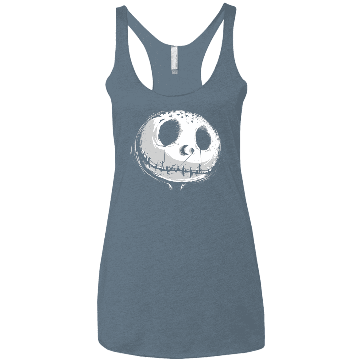 T-Shirts Indigo / X-Small Nightmare Women's Triblend Racerback Tank