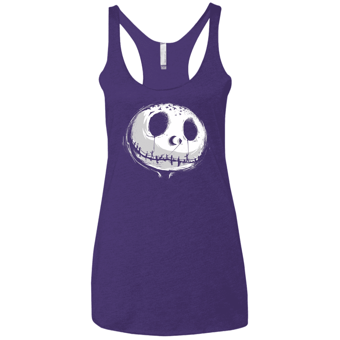 T-Shirts Purple Rush / X-Small Nightmare Women's Triblend Racerback Tank