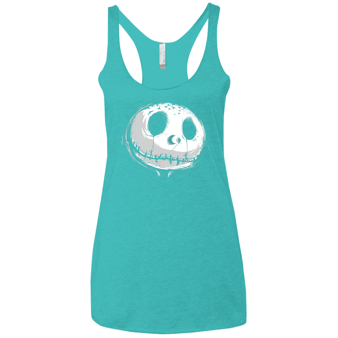 T-Shirts Tahiti Blue / X-Small Nightmare Women's Triblend Racerback Tank