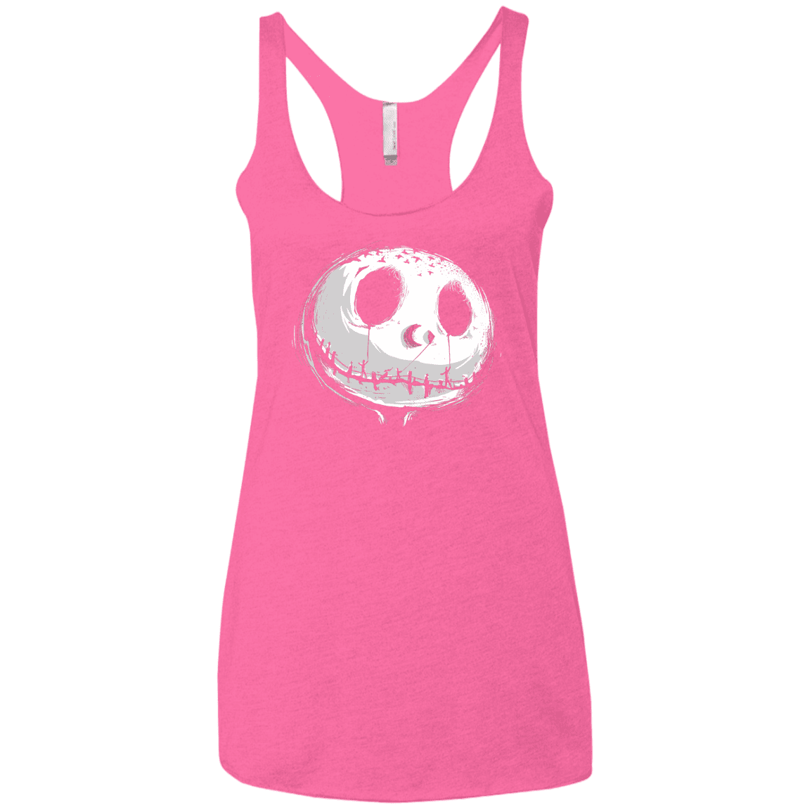 T-Shirts Vintage Pink / X-Small Nightmare Women's Triblend Racerback Tank