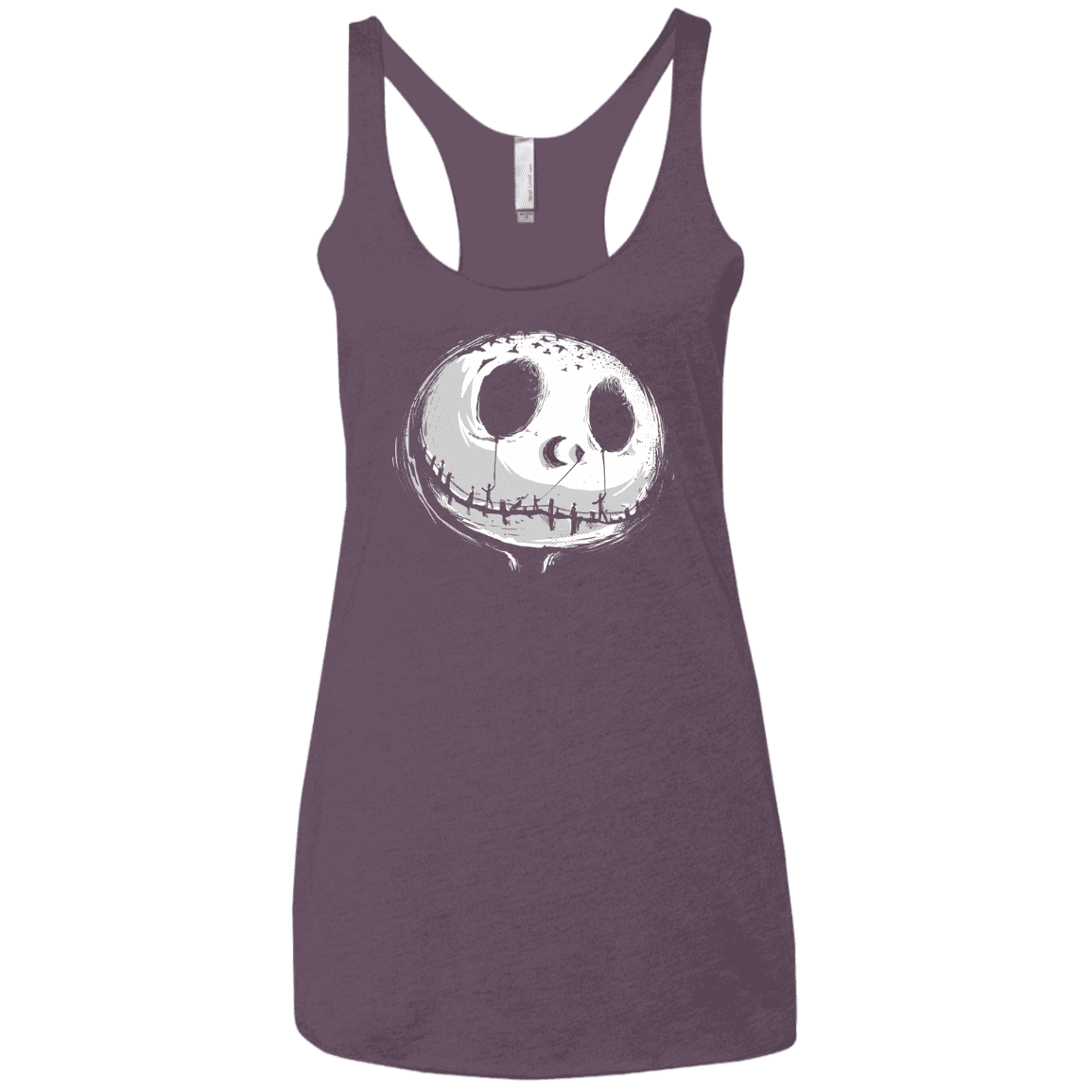 T-Shirts Vintage Purple / X-Small Nightmare Women's Triblend Racerback Tank