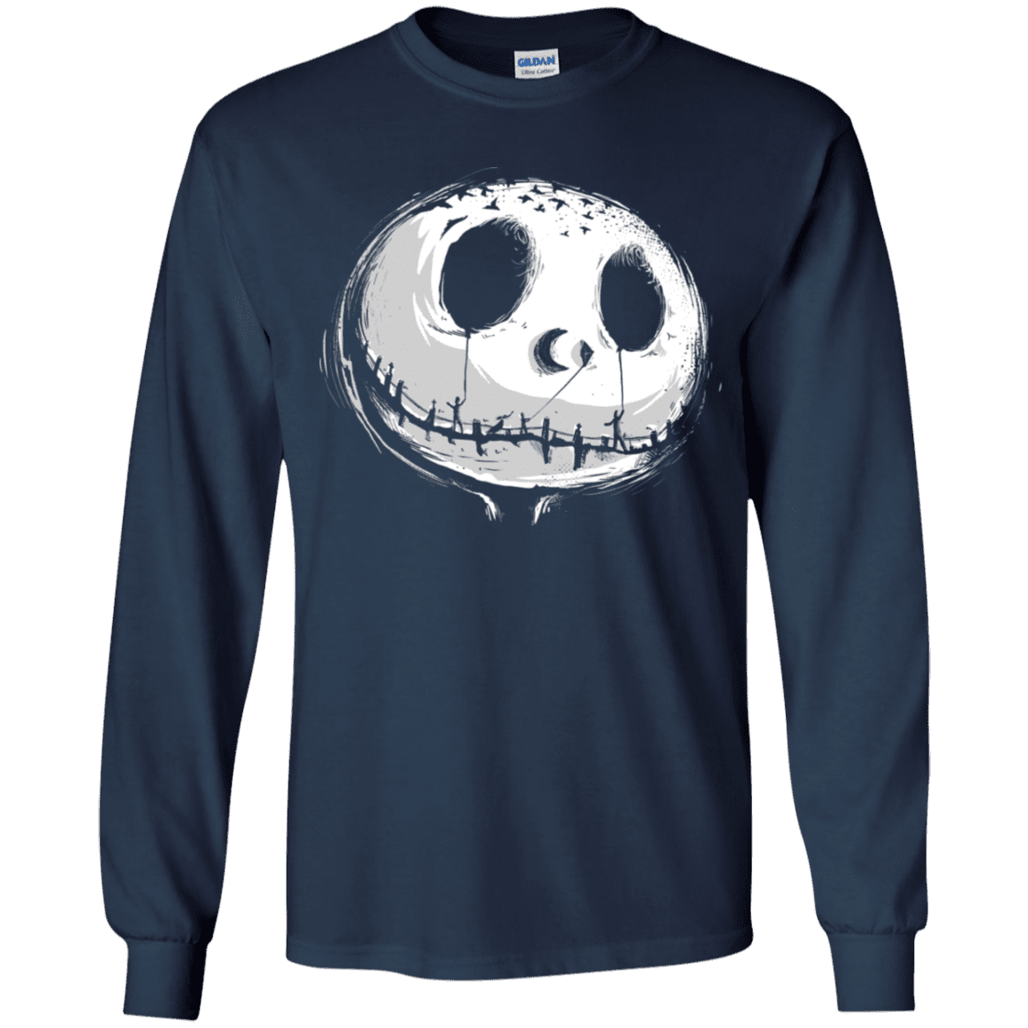 T-Shirts Navy / YS Nightmare Youth Long Sleeve T-Shirt
