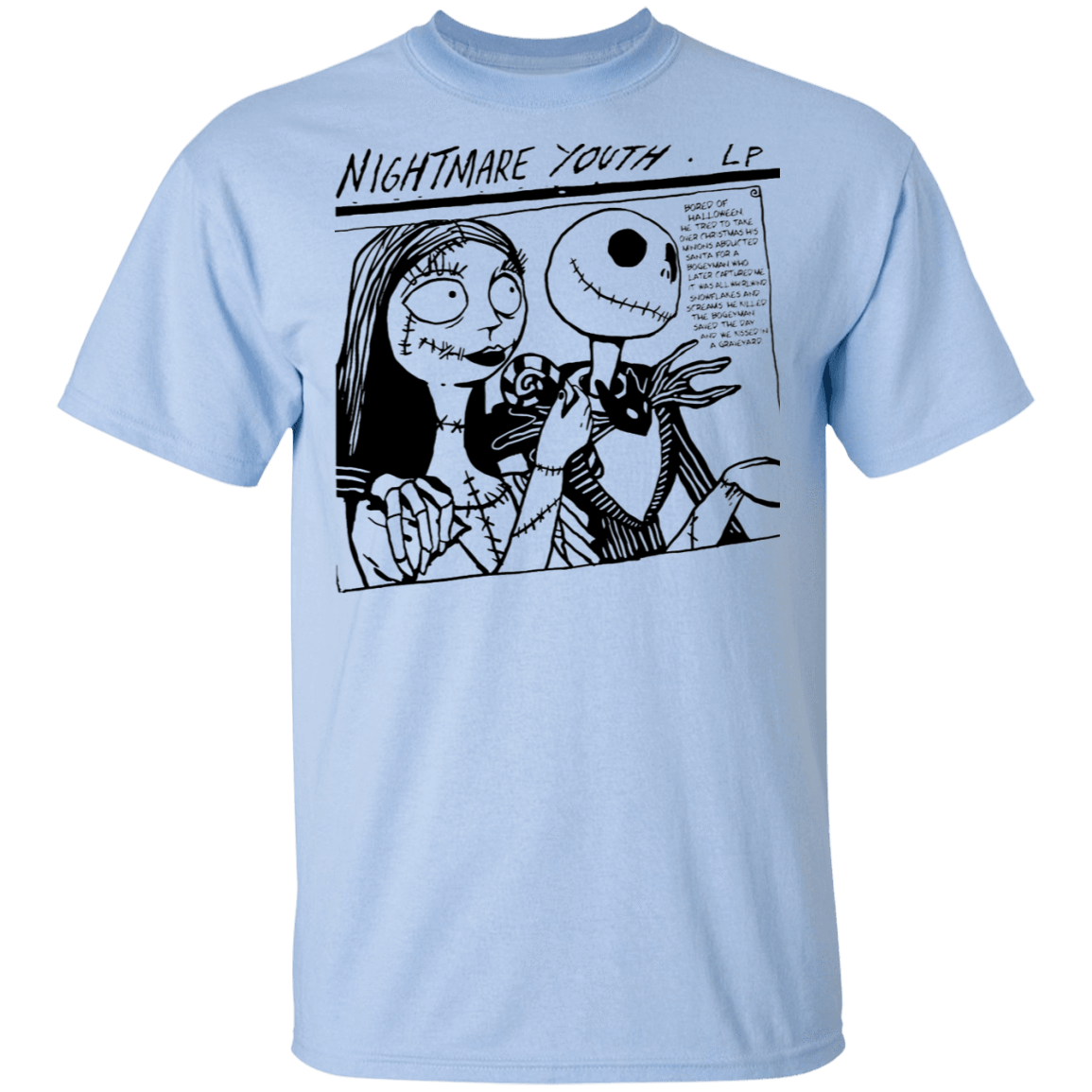 T-Shirts Light Blue / S Nightmare Youth T-Shirt